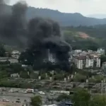Incendios encendieron las alarmas este lunes en el área metropolitana de Bucaramanga
